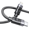 Orico ������� Lightning �� USB-C C2L, 29W, 480Mbps, 1m, ����� - (C2L-10-BK-BP)