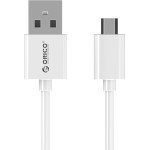 Orico ������� Micro Usb �� Usb ADC-05, 3A, 480Mbps, 0.5m, ����� - (ADC-05-V2-WH-BP)