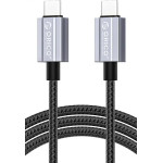Orico ������� USB-C GQA60, 60W, 480Mbps, 1m, ����� - (GQA60-10-BK-BP)