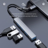 Orico Usb Hub AH-13, 4x �����, Usb 3.0, 5Gbps, USB-C �������, ���� - (AH-13-GY-EP-HW)