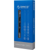 Orico Usb Hub AH-13, 4x �����, Usb 3.0, 5Gbps, USB-C �������, ���� - (AH-13-GY-EP-HW)