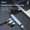 Orico Usb Hub AH-A13, 4x �����, Usb 3.0, 5Gbps, Usb �������, ���� - (AH-A13-GY-EP-HW)