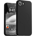 Mercury Etui Semi-Silicone Magsafe Do Iphone 16e czarny