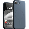 Mercury Etui Semi-Silicone Magsafe Do Iphone 16e granatowy