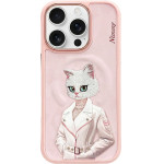 Nimmy Case Magnetic Fashion Cute Pet Magsafe For Iphone 16 Pro Max Pink - (N-CXMC-IP16-Pro-Max-04)