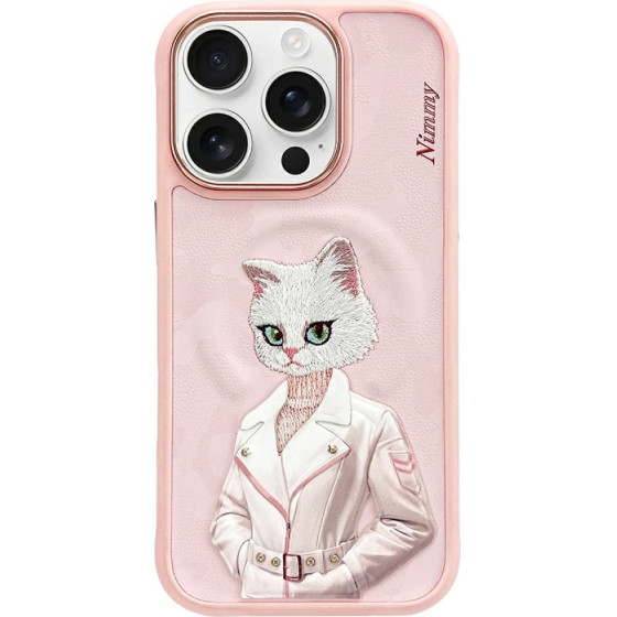 Nimmy Case Magnetic Fashion Cute Pet Magsafe For Iphone 16 Pro Max Pink - (N-CXMC-IP16-Pro-Max-04)
