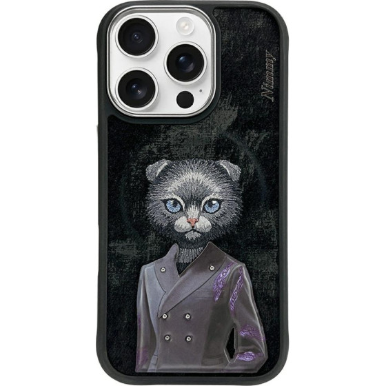 Nimmy Case Magnetic Fashion Cute Pet Magsafe For Iphone 16 Pro Max Black - (N-CXMC-IP16-Pro-Max-03)