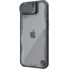 Nillkin Iceblade Prop Case With Lens Cover And Stand For Iphone 16e - Black - (Iceblade Prop Case(Without Camera cutout) Iphone 16e Black)