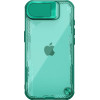Nillkin Iceblade Prop Case With Lens Cover And Stand For Iphone 16e - Green - (Iceblade Prop Case(Without Camera cutout) Iphone 16e Green)