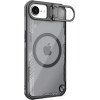 Nillkin Iceblade Prop Magnetic Case With Stand For Iphone 16e - Black - (Iceblade Prop Magnetic Case(Hollow version) Iphone 16e Black)