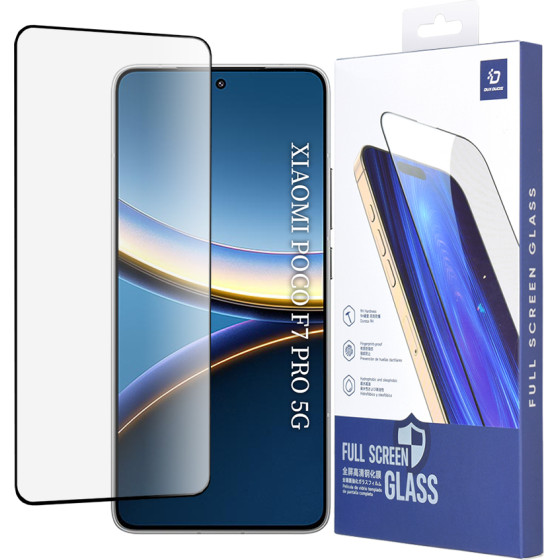 Dux Ducis - Tempered Glass - Xiaomi Poco F7 Pro - Black