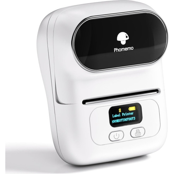 EXTRALINK Mini Printer Labeler | Mini Printer | White - (EX.30583)