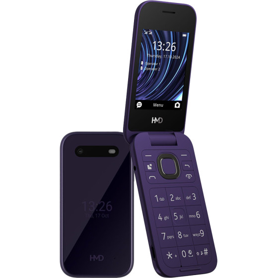 HMD ������ �� ������� 2660 Flip (2025) 4G 2.8'' Dual Sim 64MB/128MB (TA-1711) Twilight Violet GR