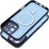 Variete Mag Cover Case Compatible With Magsafe For Iphone 15 Navy Blue OEM