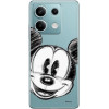 Disney Case Redmi Note 13 5G Mickey Partial Print Sketch Transparent - (DPCMIC5019)