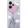 Disney Case Redmi Note 13 Pro+ 5G Winnie The Pooh Partial Print Balloon Transparent - (DPCPOOH5319)
