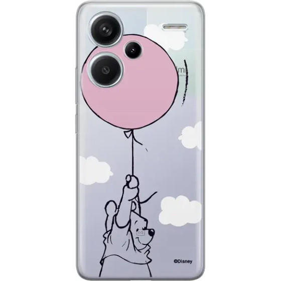 Disney Case Redmi Note 13 Pro+ 5G Winnie The Pooh Partial Print Balloon Transparent - (DPCPOOH5319)