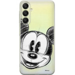 Disney Case Samsung Galaxy A25 5G Mickey Partial Print Sketch Transparent - (DPCMIC5017)
