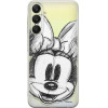 Disney Case Samsung Galaxy A25 5G Minnie Partial Print Sketch Transparent - (DPCMIN3517)