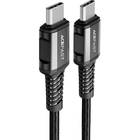 Acefast ������� �������� ��������� USB-C �� USB-C 3A 60W Braided ����� 1.2m - (C1-03)