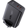 Acefast ��������� �������� Fast Charging 2�USB-C PD40W ������ �� Uk Plug - (A12)
