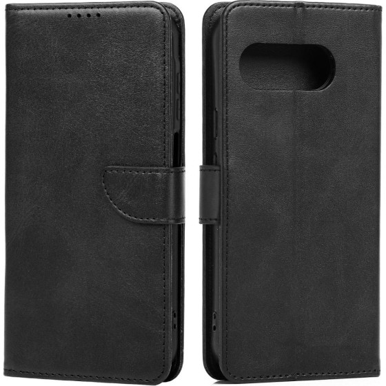 Marv Etui Wallet Pixel 9a czarny/Black bookcase