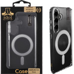 Idol 1991 ���� Samsung S24 Plus S926/S25 Plus S936 6.7'' Magsafe Antishock Clear Air Back Cover Tpu Camera Guard �������