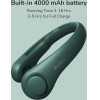 JisuLife (FNL03R-A0104003) Neck Fan LIFE3 (4000MAH) GREEN