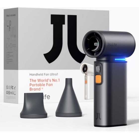 JisuLife (S01FA5510005) Portable Handheld Fan ULTRA1 (9000MAH) Dark GREY