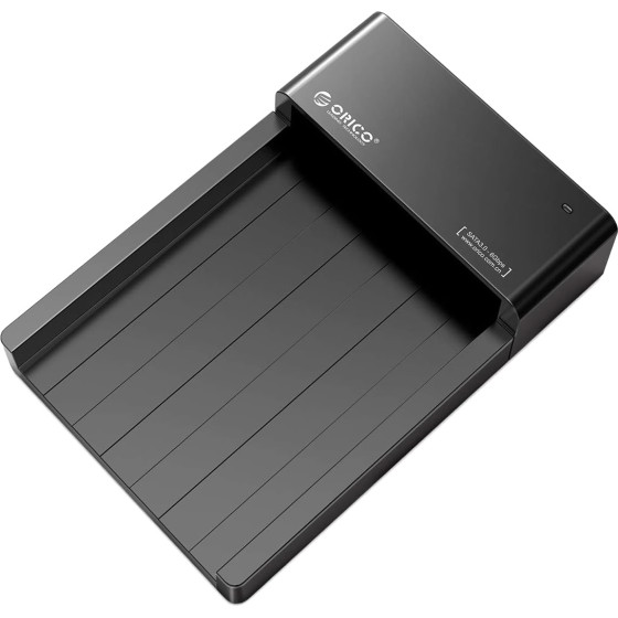 Orico Docking Station ��� 2.5'' � 3.5'' Sata HDD/Ssd 6518US3-V2, 5Gbps, �����