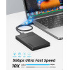 Orico ���� ��� 2.5'' Sata HDD/Ssd 2526U3-V1, 5Gbps, ����� - (2526U3-V1-BK-EP)