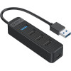 Orico Usb Hub TWU32-4A, 4x �����, Usb 3.0, 5Gbps, Usb �������, �����