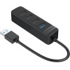 Orico Usb Hub TWU32-4A, 4x �����, Usb 3.0, 5Gbps, Usb �������, �����