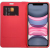 Luna Book Carbon For Iphone 17 Red OEM