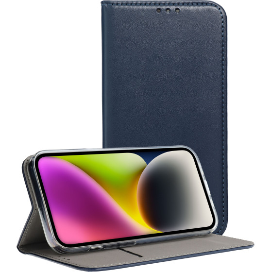 Smart Magneto Book Case For Iphone 17 Navy OEM