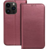 Smart Magneto Book Case For Iphone 17 Pro Burgundy OEM
