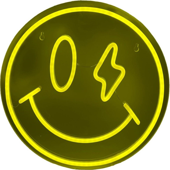 Beline Neon Light Smiling Face