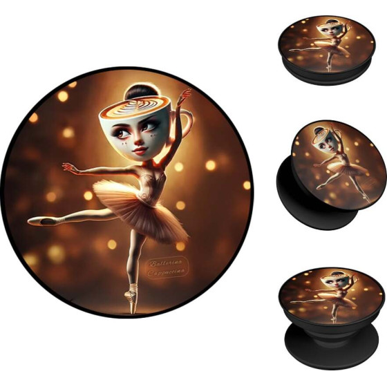 Sonique Pop Holder Italian Brainrot Series Ballerina Cappuccina