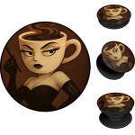 Sonique Pop Holder Italian Brainrot Series Espresso Signora
