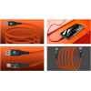 Hammer ������� �������� Usb 2.0 Magnetic Braided Usb A �� Usb C 65W 1m ��������� - (AKC001409)