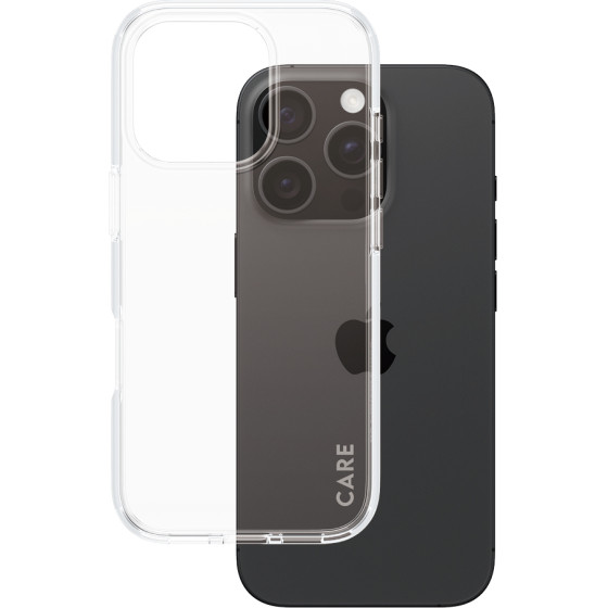 Care By PanzerGlass(R) Flagship Case Transparent Urban Combat w. Clear Frame Iphone 16 Pro - (PG-1354)