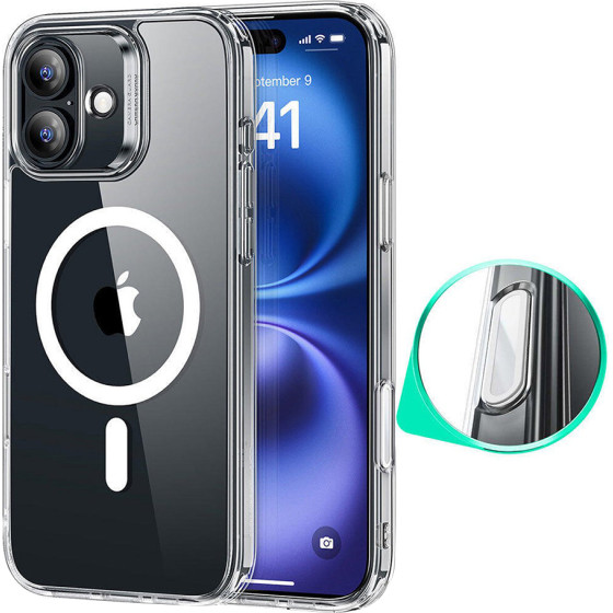 ESR - Classic Hybrid Halolock - Iphone 16 - Clear
