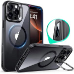 ESR - Classic Hybrid Halolock Kickstand - Iphone 16 Pro Max - Clear Black