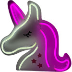 Beline Neon Light Unicorn