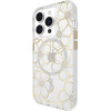 CASE-Mate Floral Gems Magsafe - Iphone 15 Pro Case (Gold) - (CM051416)