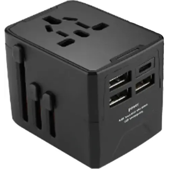 Vivid Multifunctional Power Adapter 3xUsb + Type-C 20W - (GST-20230224-1)