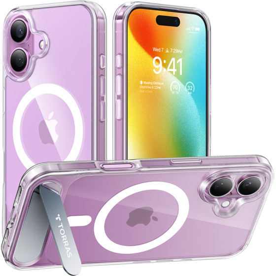 Torras - Pstand Magsafe - Iphone 16 Plus - Clear - (X00FX1489)