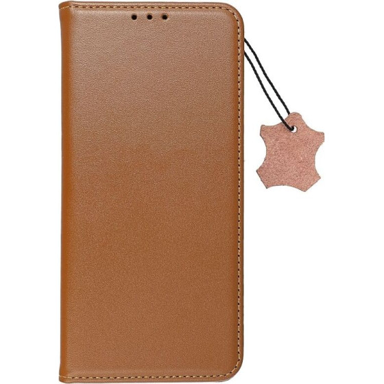 Leather Case Smart Pro For Iphone 17 Brown OEM
