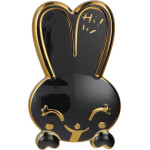 Phone Stand Rabbit - stick-On - Black OEM
