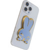 Phone Stand Rabbit - stick-On - Blue OEM